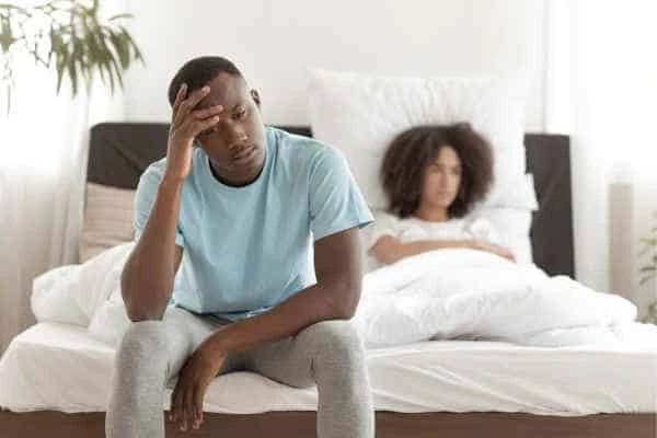 Man upset about ED symptoms Eastcote
